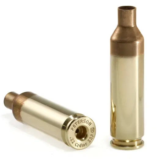 Nábojnice Peterson Match-Grade ráže .25 Creedmoor SRP (Small Rifle Primer) se žíhaným krčkem (50 ks). Vyrobené v USA s důrazem na přesnost, minimální výrobní odchylky a dlouhou životnost.